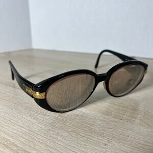 Vintage Laura Biagiotti T 642/S 807 FRAMES ONLY PARTS ONLY Black 135 Italy